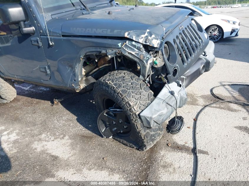 2016 Jeep Wrangler Black Bear VIN: 1C4AJWAG7GL202357 Lot: 40387485