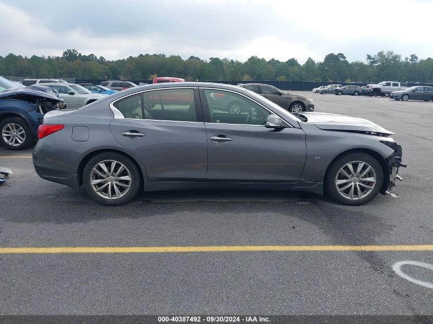 2014 Infiniti Q50 Premium VIN: JN1BV7AR2EM695942 Lot: 40387492