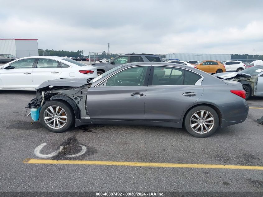 2014 Infiniti Q50 Premium VIN: JN1BV7AR2EM695942 Lot: 40387492