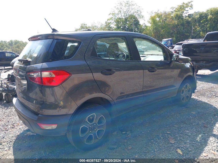 2022 FORD ECOSPORT S - MAJ6S3FL3NC458411
