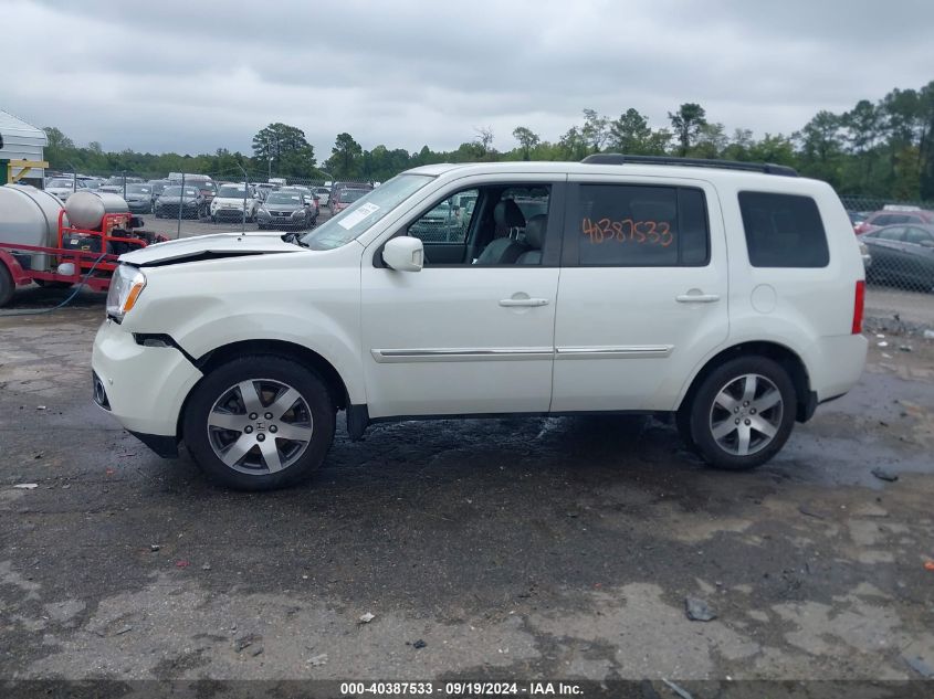 5FNYF4H9XDB021120 2013 Honda Pilot Touring