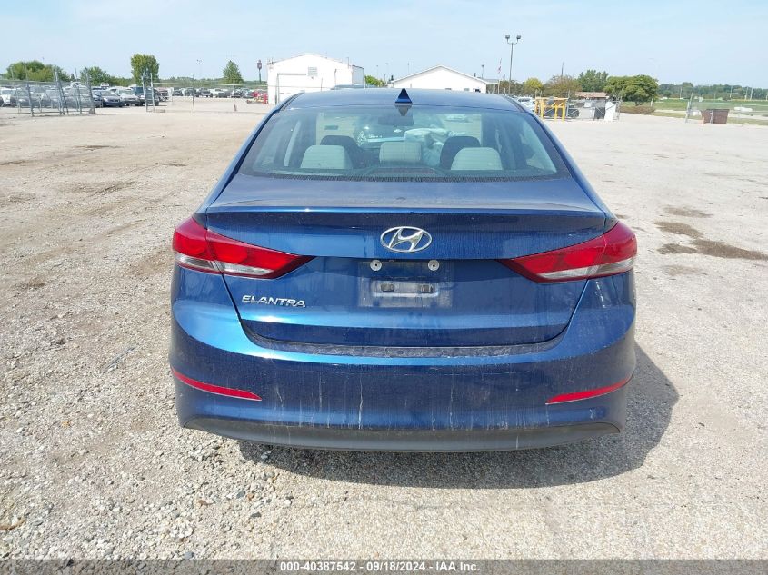 2018 Hyundai Elantra Sel VIN: 5NPD84LF8JH270535 Lot: 40387542