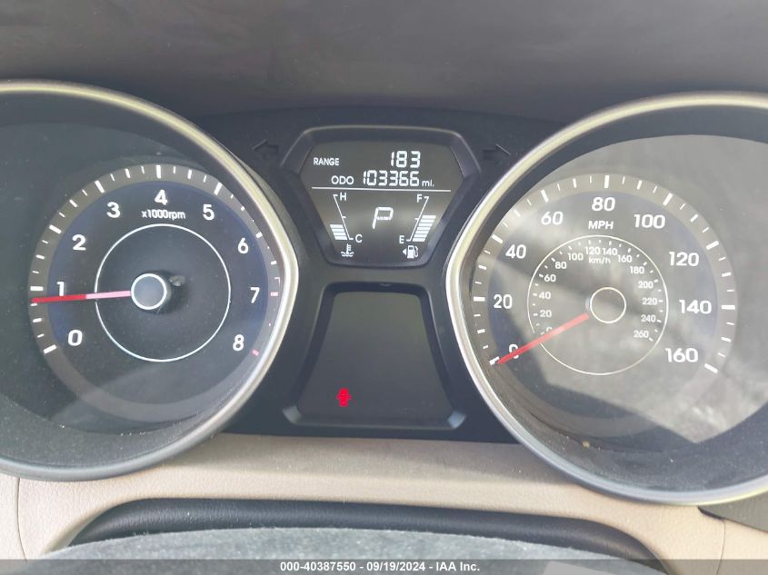 5NPDH4AE6DH296775 2013 Hyundai Elantra Gls