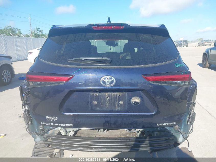 5TDYZRAHXNS103951 2022 Toyota Highlander Limited