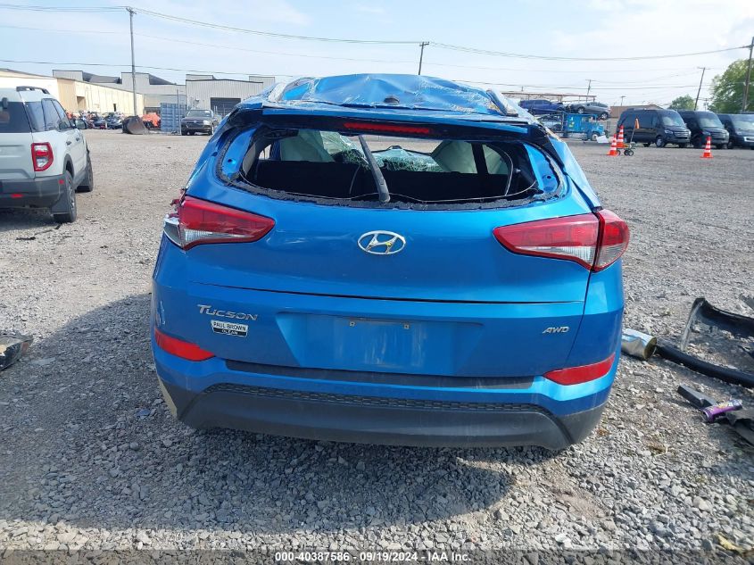 KM8J3CA40HU497758 2017 Hyundai Tucson Se