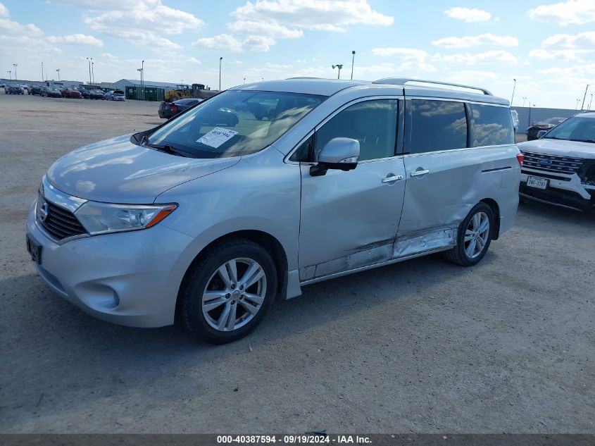 2015 Nissan Quest Platinum/S/Sl/Sv VIN: JN8AE2KP4F9120047 Lot: 40387594