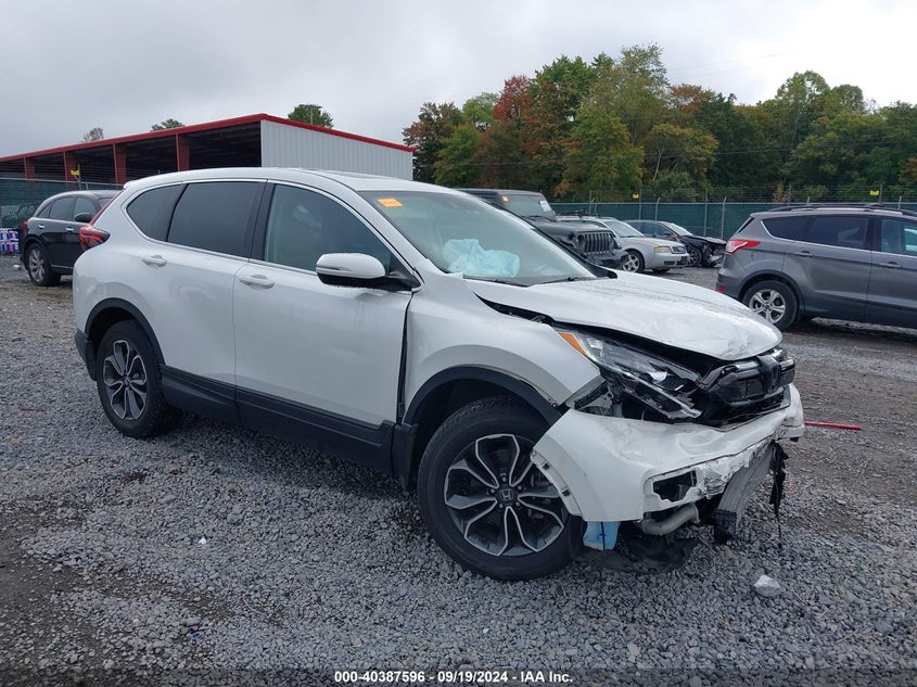 VIN 5J6RW2H57MA007779 2021 HONDA CR-V AWD EX