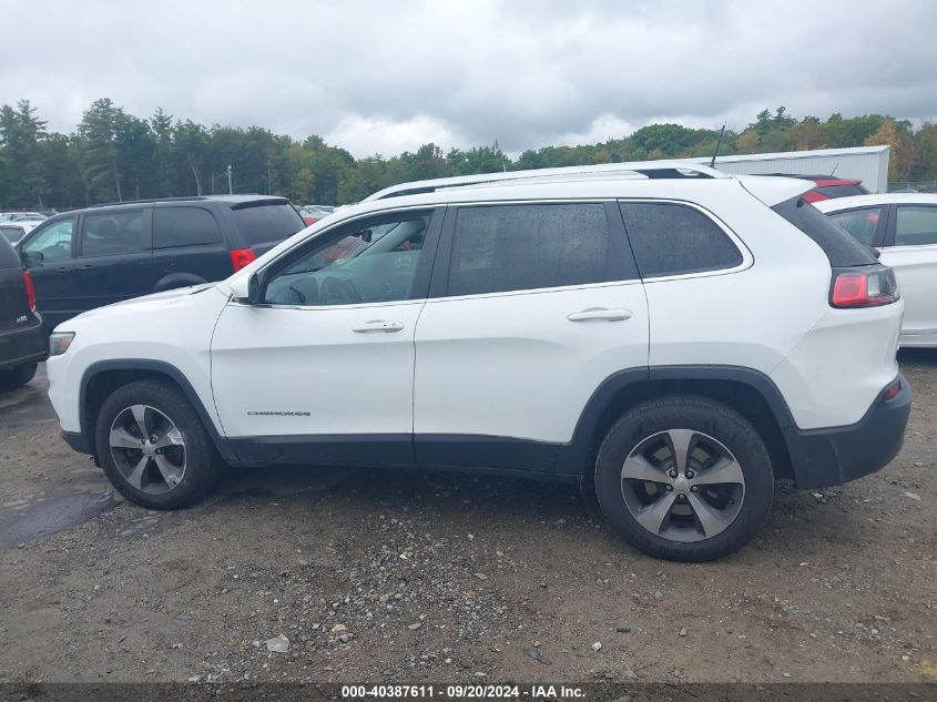 2019 Jeep Cherokee Limited 4X4 VIN: 1C4PJMDX8KD359618 Lot: 40387611