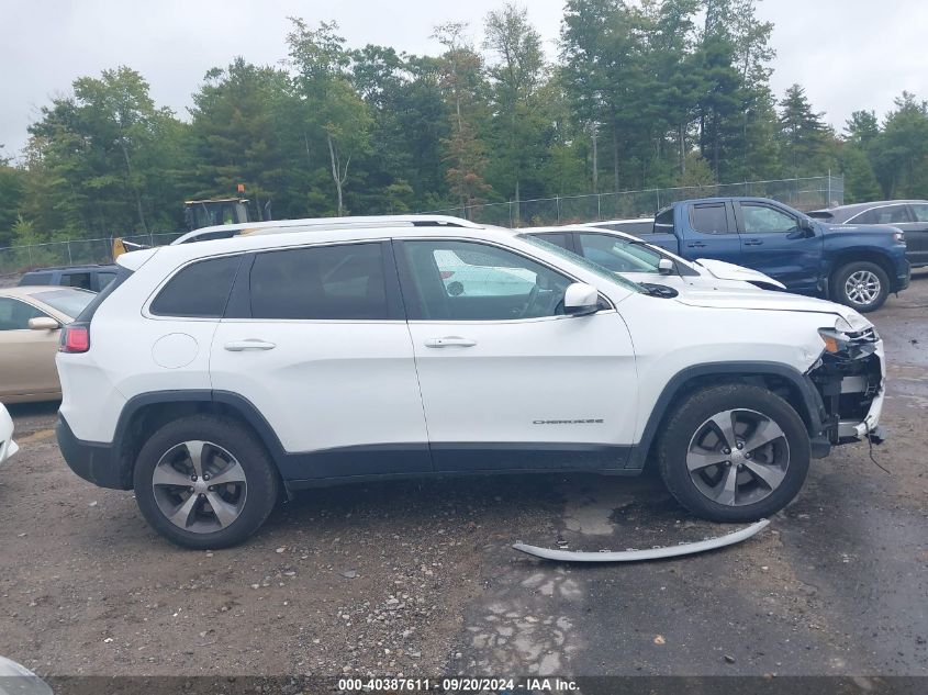 2019 Jeep Cherokee Limited 4X4 VIN: 1C4PJMDX8KD359618 Lot: 40387611