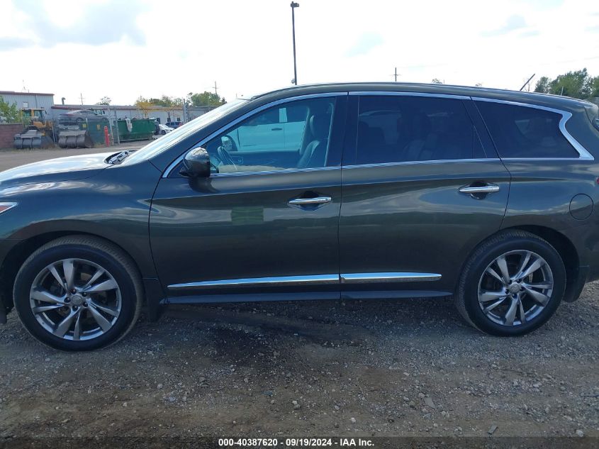 2013 Infiniti Jx35 VIN: 5N1AL0MMXDC300878 Lot: 40387620