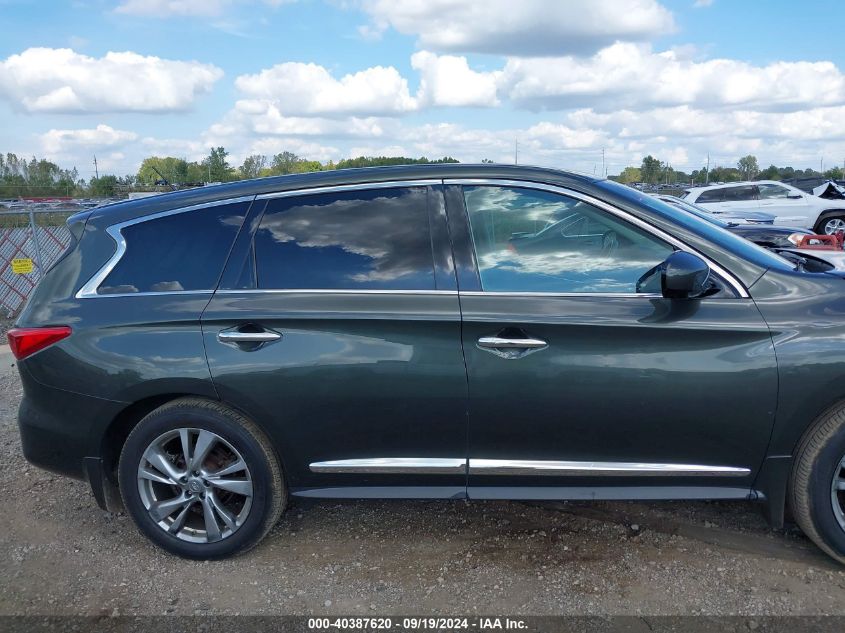 2013 Infiniti Jx35 VIN: 5N1AL0MMXDC300878 Lot: 40387620