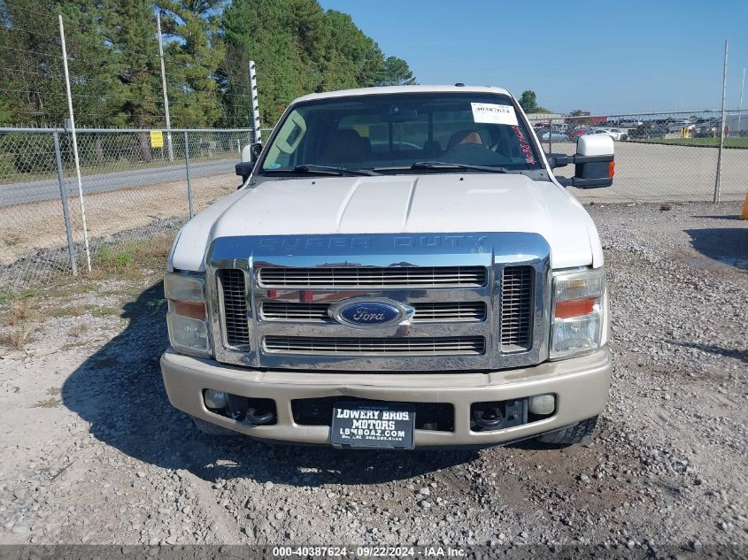 2010 Ford F-250 King Ranch VIN: 1FTSW2AR9AEA66373 Lot: 40387624