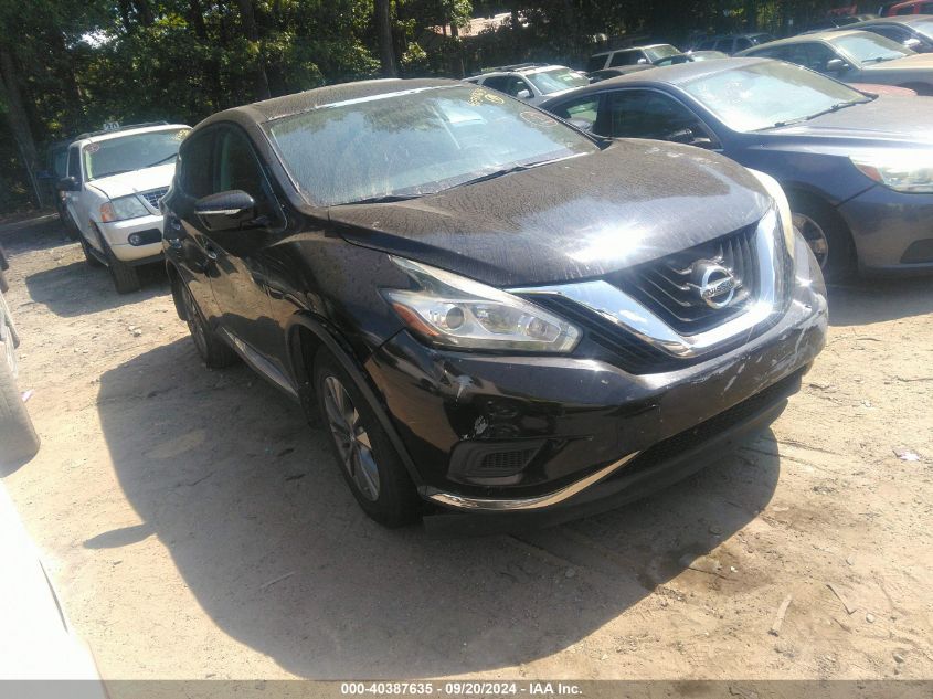 2015 Nissan Murano S VIN: 5N1AZ2MH6FN231126 Lot: 40387635