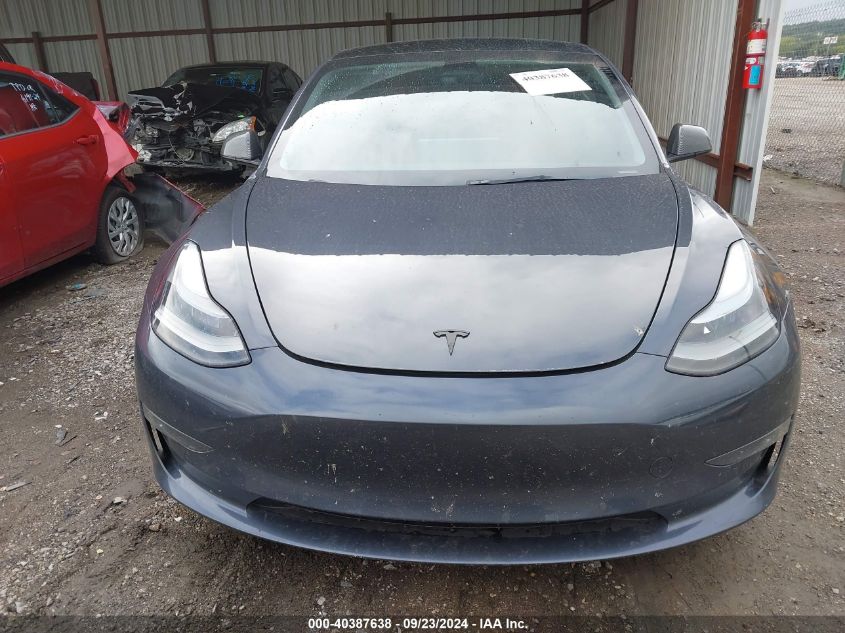 2022 Tesla Model 3 Long Range Dual Motor All-Wheel Drive VIN: 5YJ3E1EB1NF211005 Lot: 40387638