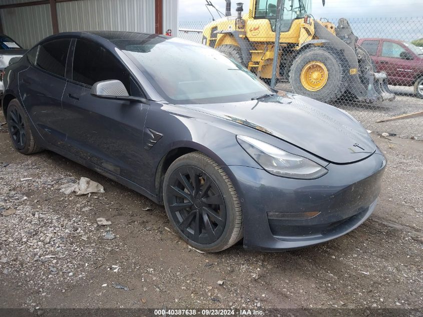 2022 TESLA MODEL 3 LONG RANGE DUAL MOTOR ALL-WHEEL DRIVE - 5YJ3E1EB1NF211005