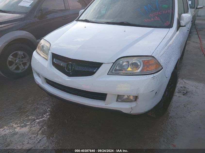 2005 Acura Mdx VIN: 2HNYD18885H545576 Lot: 40387640