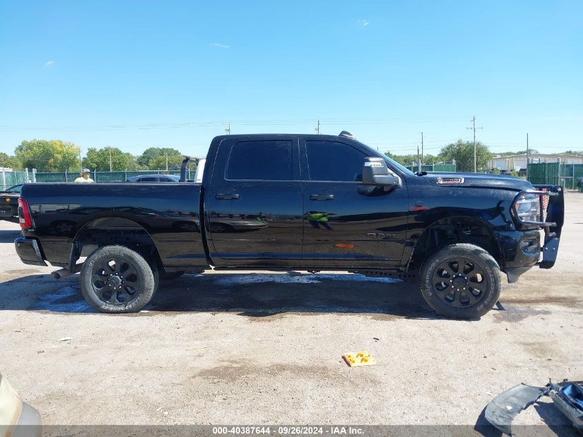 2024 Ram 2500 Big Horn 4X4 6'4 Box VIN: 3C6UR5DL4RG254691 Lot: 40387644