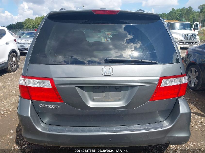 2007 Honda Odyssey Ex-L VIN: 5FNRL38797B133739 Lot: 40387665