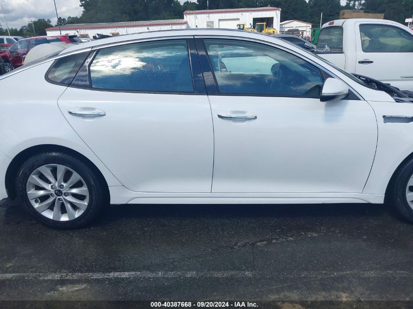 2018 Kia Optima Ex VIN: 5XXGU4L31JG187488 Lot: 40387668