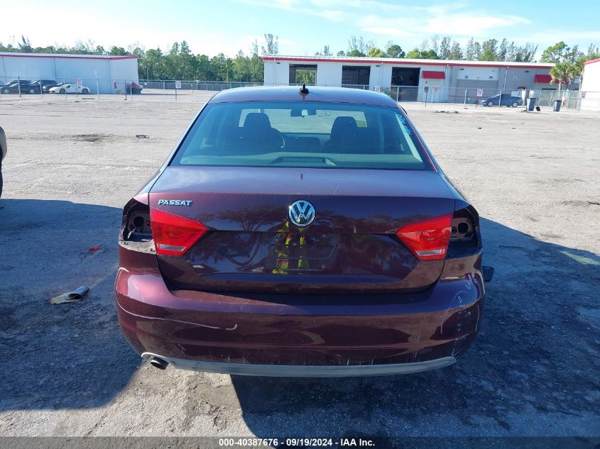 1VWAP7A39EC024544 2014 Volkswagen Passat 2.5L S