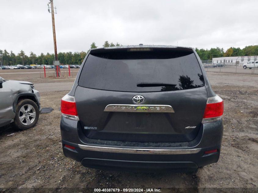 2011 Toyota Highlander Base V6 VIN: 5TDBK3EH5BS061072 Lot: 40387679