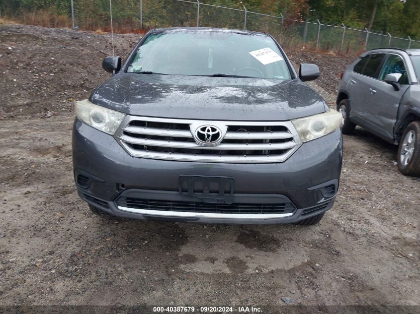 2011 Toyota Highlander Base V6 VIN: 5TDBK3EH5BS061072 Lot: 40387679