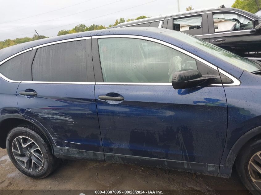 2HKRM3H41GH560689 2016 Honda Cr-V Se