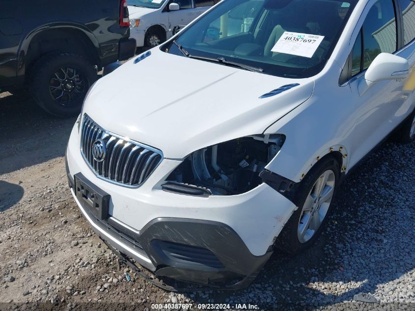 2016 Buick Encore VIN: KL4CJASB4GB605257 Lot: 40387697