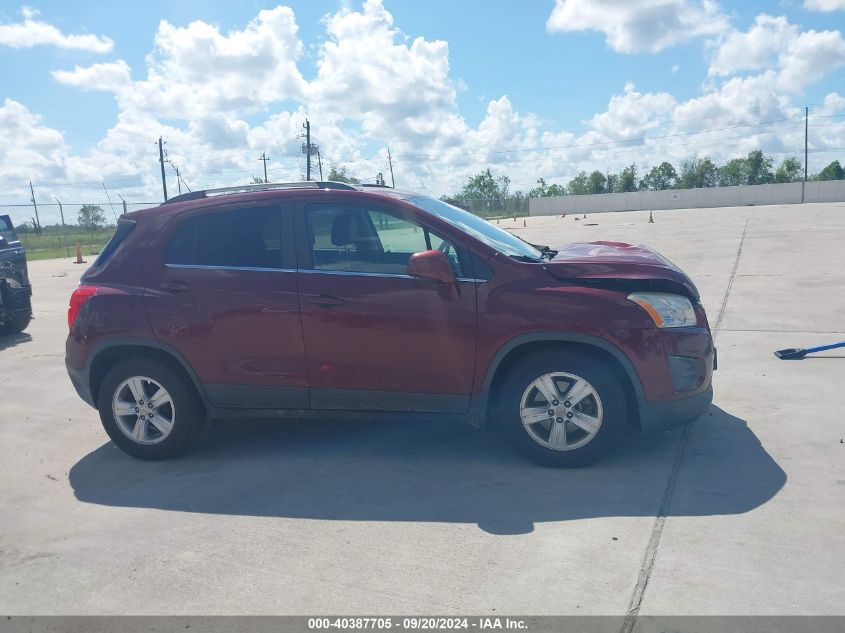 2016 Chevrolet Trax Lt VIN: 3GNCJLSB2GL185182 Lot: 40387705