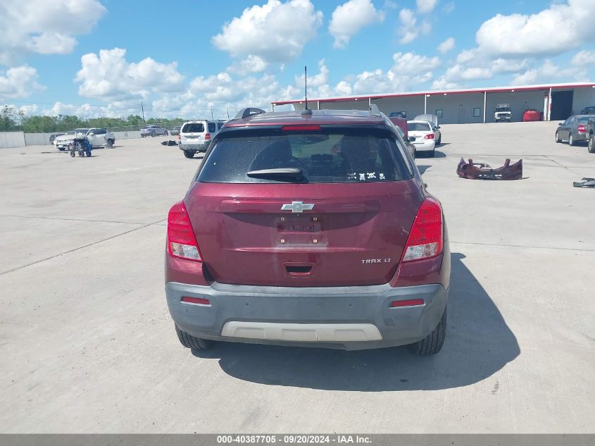 2016 Chevrolet Trax Lt VIN: 3GNCJLSB2GL185182 Lot: 40387705