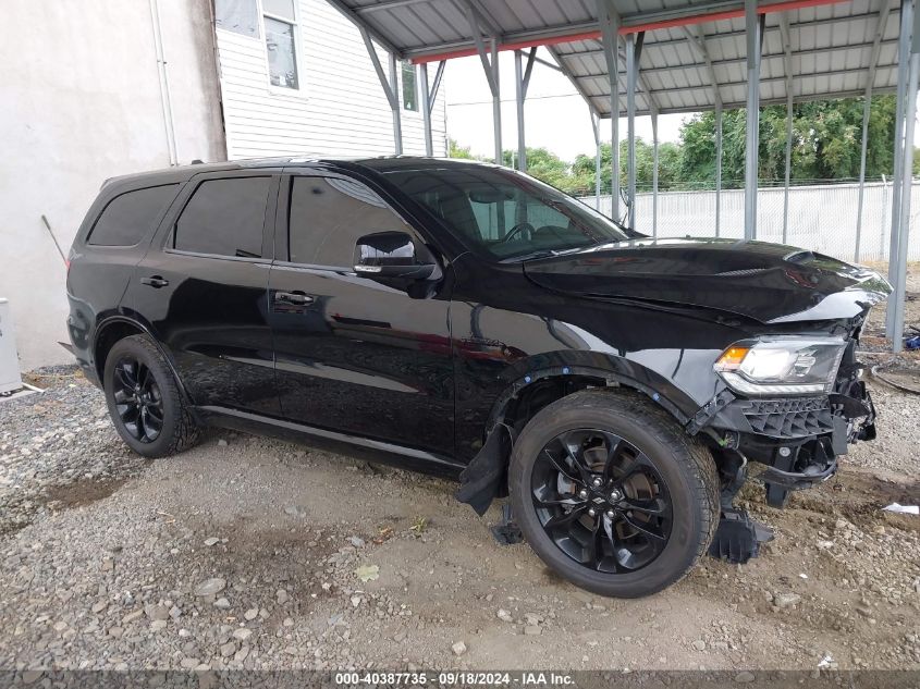 2020 Dodge Durango R/T Awd VIN: 1C4SDJCT2LC324479 Lot: 40387735