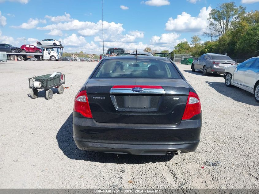 2010 Ford Fusion Sel VIN: 3FAHP0JA0AR306399 Lot: 40387751