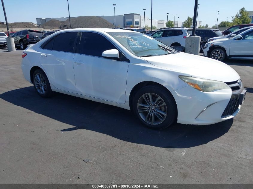 2015 Toyota Camry Se VIN: 4T1BF1FK7FU016246 Lot: 40387781