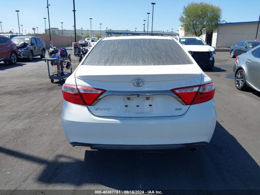 2015 Toyota Camry Se VIN: 4T1BF1FK7FU016246 Lot: 40387781