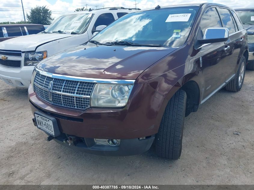 2010 Lincoln Mkx VIN: 2LMDJ6JC8ABJ18906 Lot: 40387785