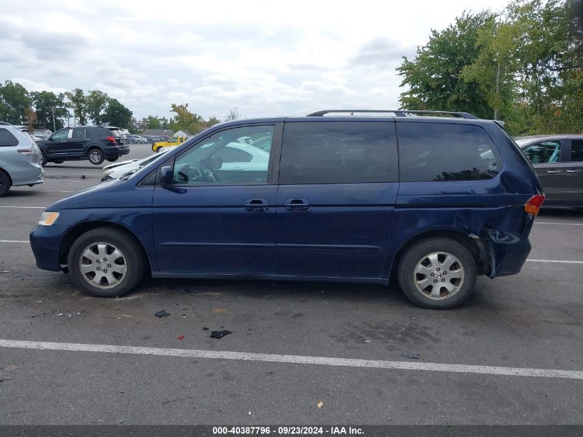 2004 Honda Odyssey Exl VIN: 5FNRL18964B080483 Lot: 40387796