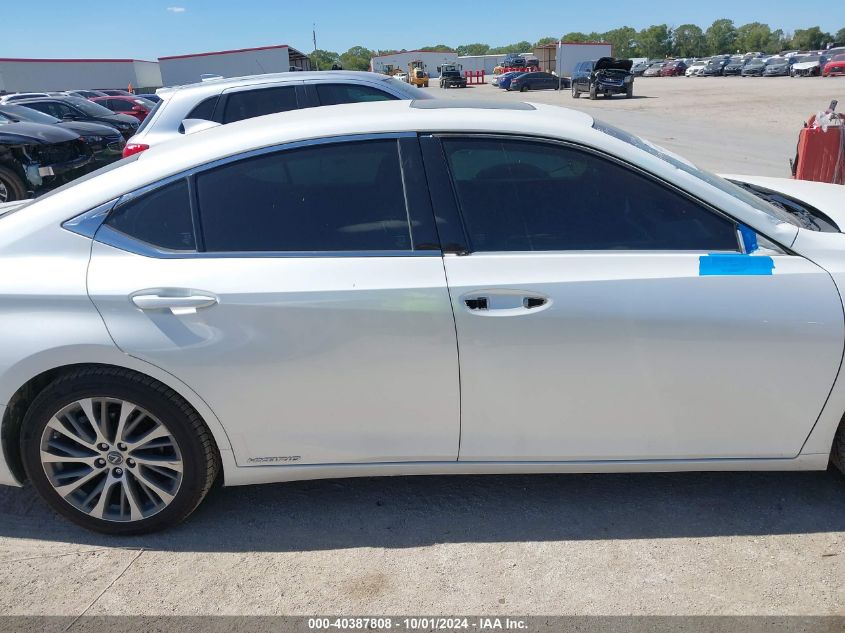 2019 Lexus Es 300H VIN: JTHB21B10K2041281 Lot: 40387808