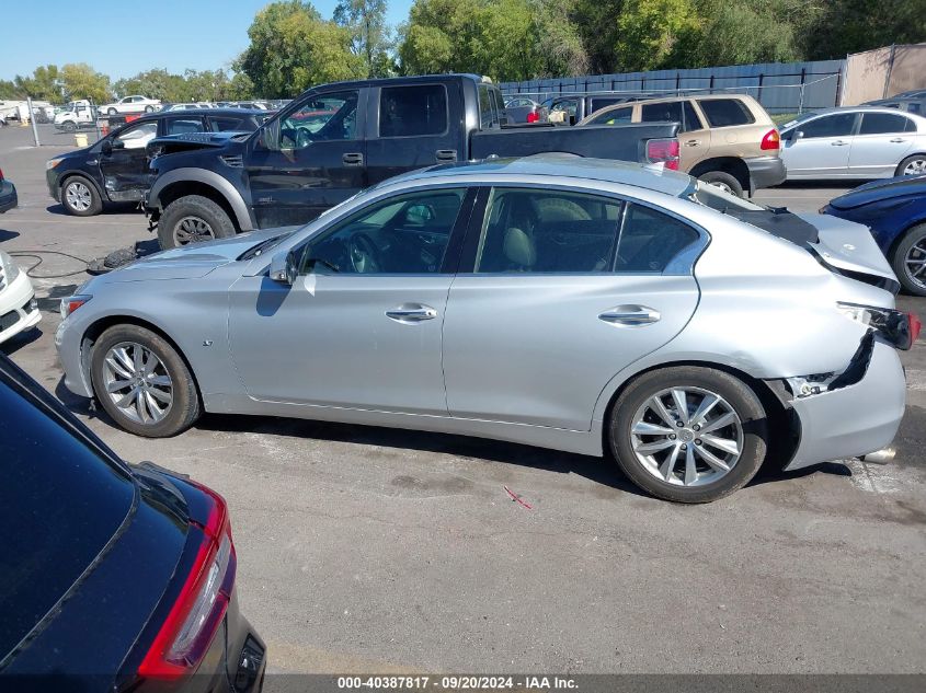 2015 Infiniti Q50 Premium VIN: JN1BV7AR5FM415500 Lot: 40387817