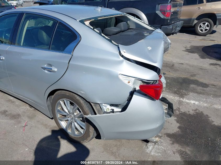 2015 Infiniti Q50 Premium VIN: JN1BV7AR5FM415500 Lot: 40387817