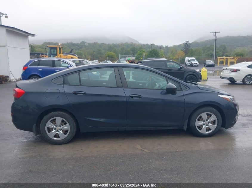 2016 Chevrolet Cruze Ls Auto VIN: 1G1BC5SM7G7240833 Lot: 40387843