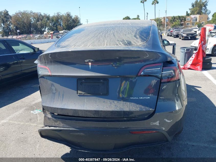 2022 Tesla Model Y VIN: 7SAYGDEE0NF436188 Lot: 40387847