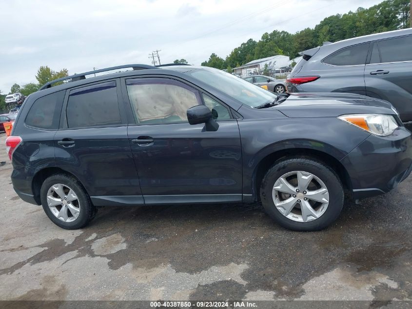 2016 Subaru Forester 2.5I Premium VIN: JF2SJADC1GH503419 Lot: 40387850