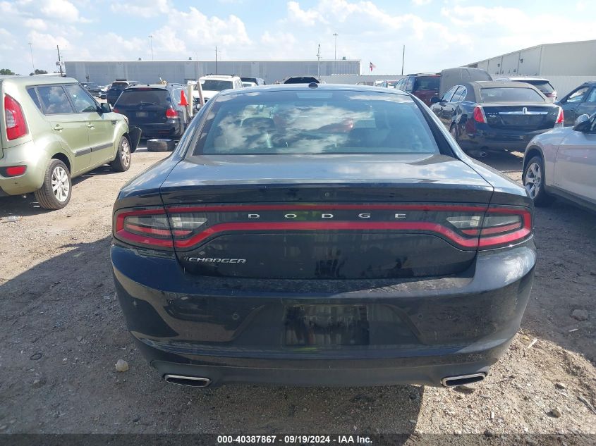 2022 Dodge Charger Sxt Rwd VIN: 2C3CDXBGXNH157269 Lot: 40387867