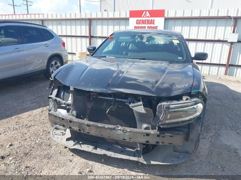 2022 Dodge Charger Sxt Rwd VIN: 2C3CDXBGXNH157269 Lot: 40387867