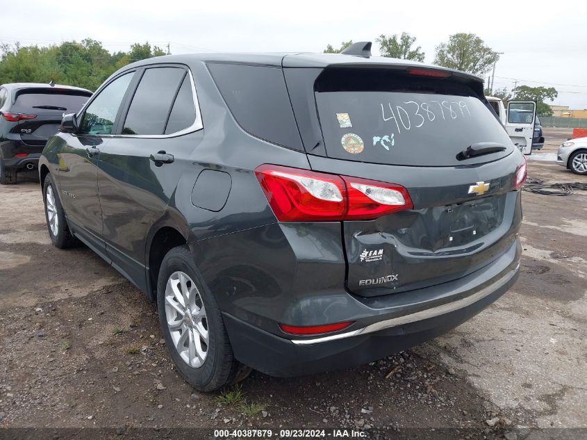 2021 Chevrolet Equinox Fwd Lt VIN: 3GNAXKEV7ML302272 Lot: 40387879