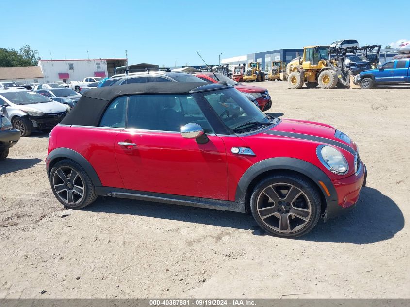 2010 Mini Cooper S VIN: WMWMS3C53ATY09333 Lot: 40387881