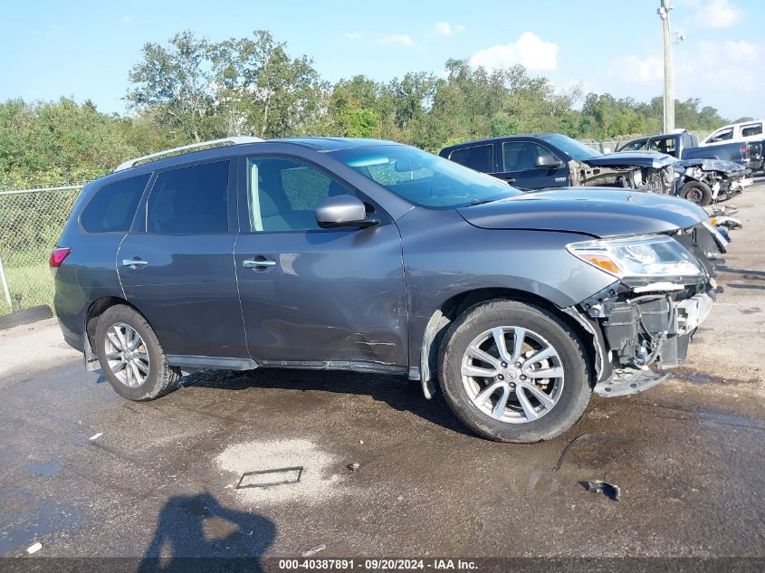 2016 Nissan Pathfinder Sv VIN: 5N1AR2MN4GC635528 Lot: 40387891