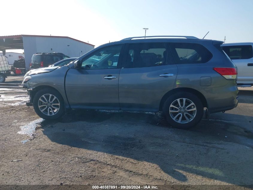 2016 Nissan Pathfinder Sv VIN: 5N1AR2MN4GC635528 Lot: 40387891