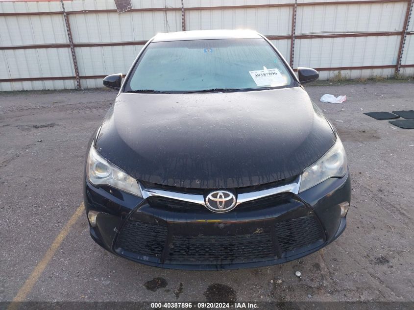 2015 Toyota Camry Se VIN: 4T1BF1FK4FU106003 Lot: 40387896