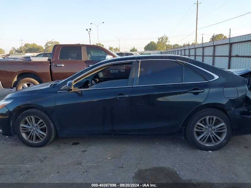 2015 Toyota Camry Se VIN: 4T1BF1FK4FU106003 Lot: 40387896